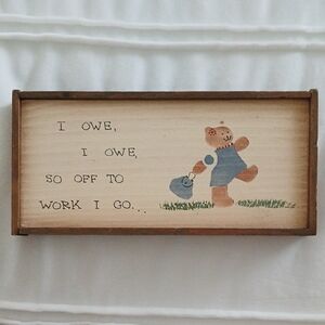 Country Bear Sign
